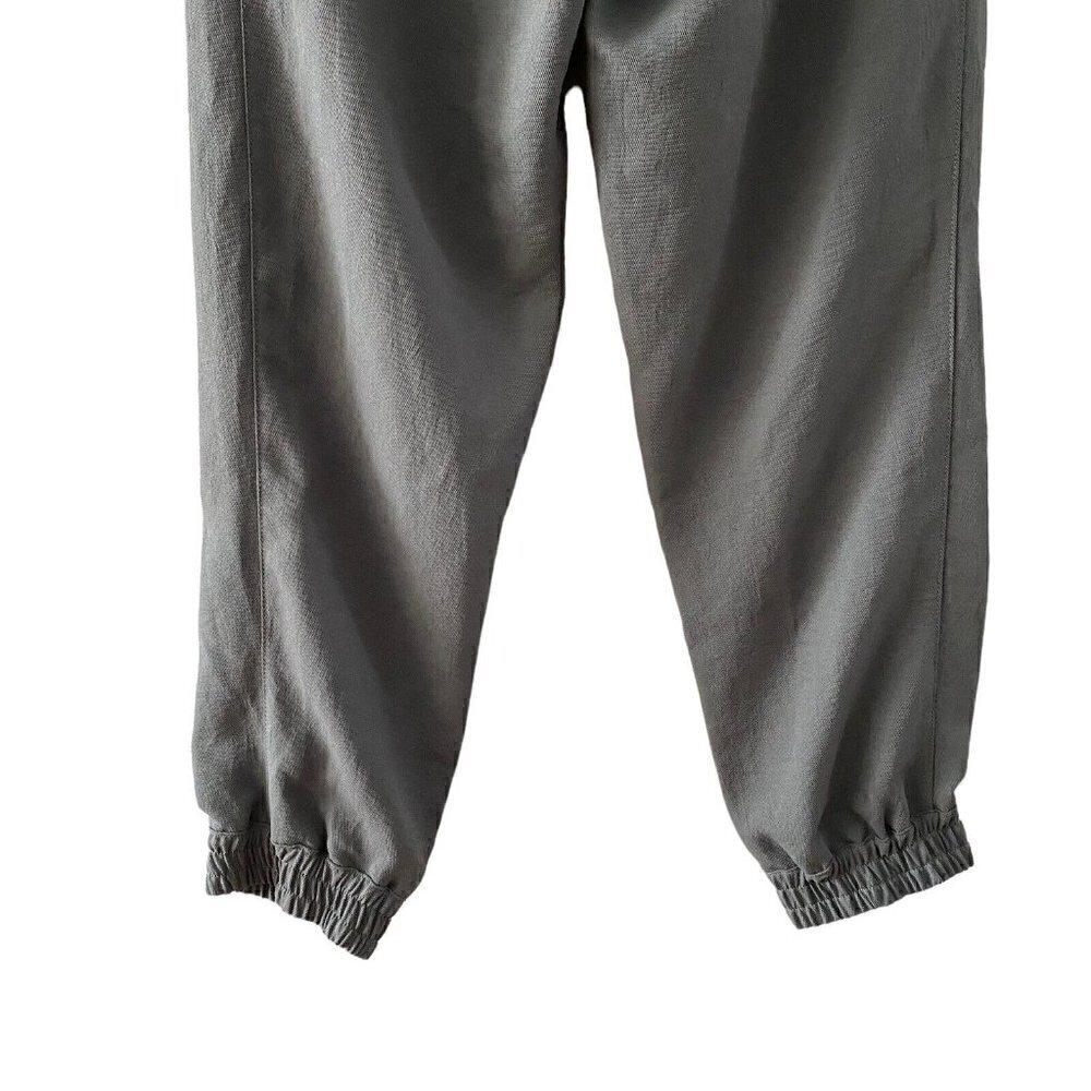 Wilfred Women's Casual Buffon Crepe Pants Joggers Green Drawstring Size Small - Picture 6 of 9
